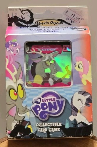 My Little Pony CCG Trading Cards Absolute Discord Bending The Rules & Theme Deck - Picture 2 of 16