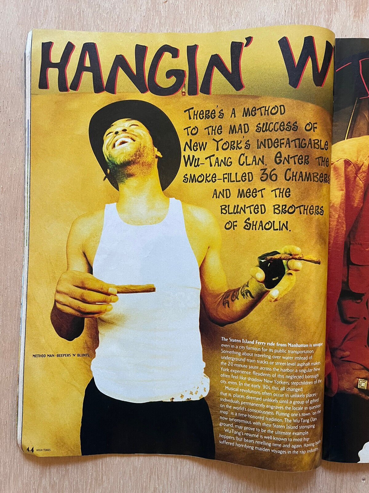 HIGH TIMES Magazine - METHOD MAN-