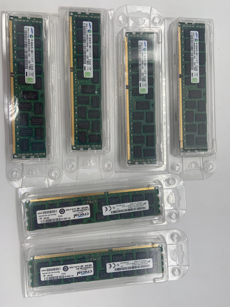LOT OF DDR3 RAM FOR SERVER (8G 12800R*4, 16G 14900R*2) Brand New