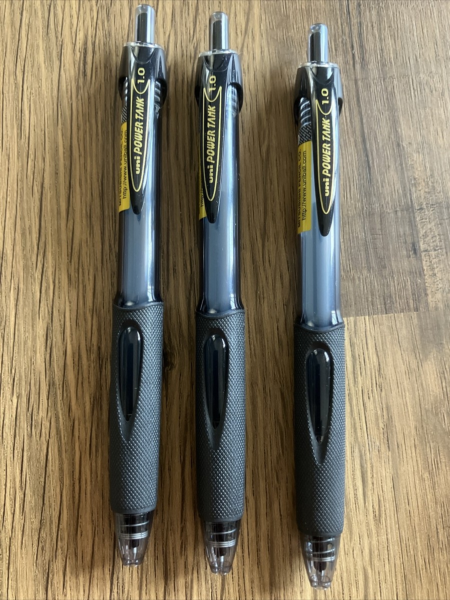 Uni-Ball POWER TANK BLACK Retractable Ballpoint Pen REF: SN-220(  PENS