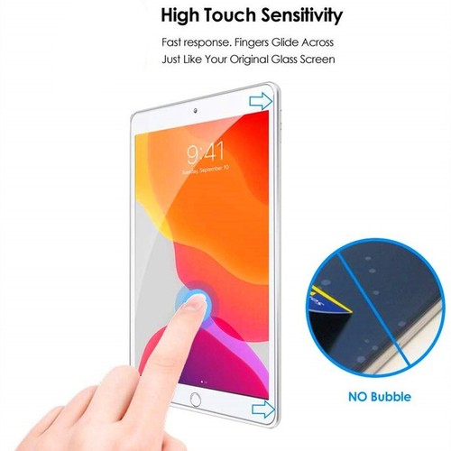 2X 9H HD Tempered Glass Screen Protector For Apple iPad Pro 11 10.2 9.7 6 Air 11 - Picture 4 of 12