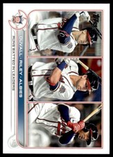 2022 Topps Adam Duvall/Austin Riley/Ozzie Albies Baseball Card #181