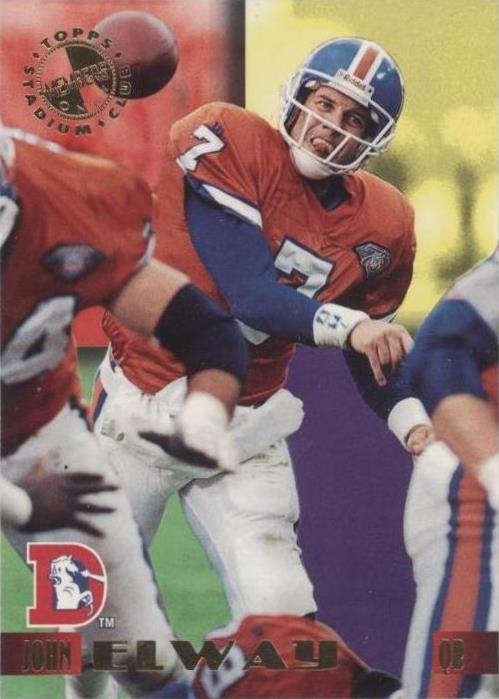 1995 Topps Stadium Club Members Only John Elway #9 - 1 of 2