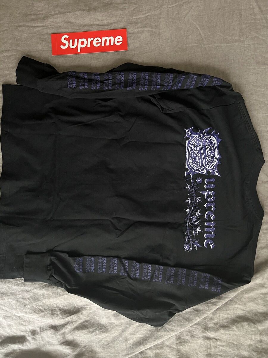 Supreme Saint Sebastian Long Sleeve Tee SS24 Black Brand New Supreme Saint Sebastian Long Sleeve Tee SS24 Black Brand New