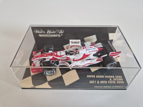 Minichamps 1/43 Super Aguri Honda SA06 A. Suzuki - Arta Festa 2006 - 400060224 - Imagen 6 de 7
