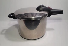 Fagor Pressure Cooker 8/10 Vitro Induction Plaksteel Stovetop 6L 