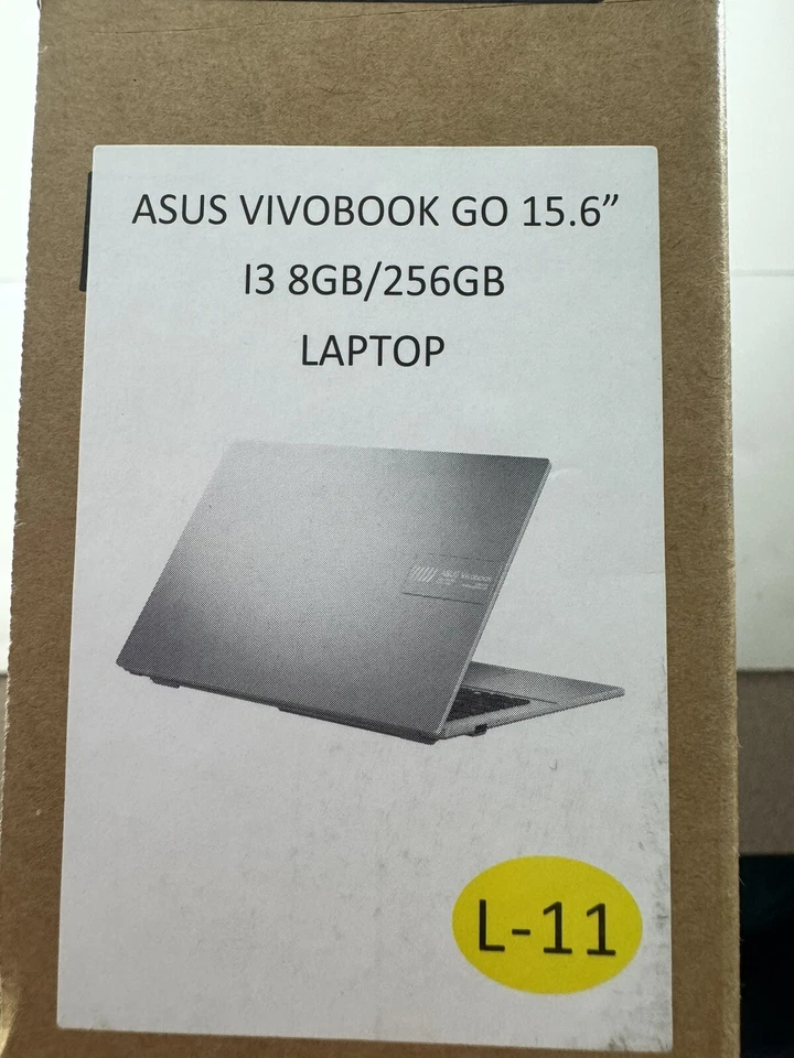 NEW ASUS Vivobook 15.6” FHD E1504GA-WS34 Laptop Notebook PC i3 8GB RAM 256GB SSD - Image 3 of 3