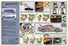 Need For Speed Porsche Unleashed - PC - Anuncio/póster impreso original arte promocional 2000