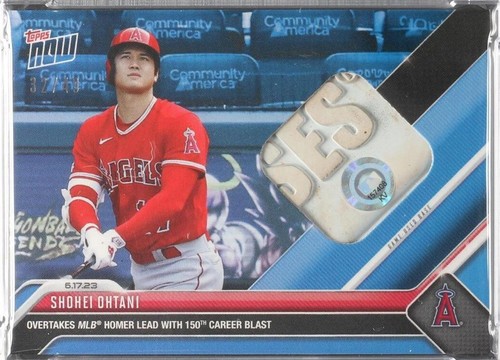 2023 TOPPS NOW WBC-26A SHOHEI OHTANI - BALL RELIC #11/99 | eBay