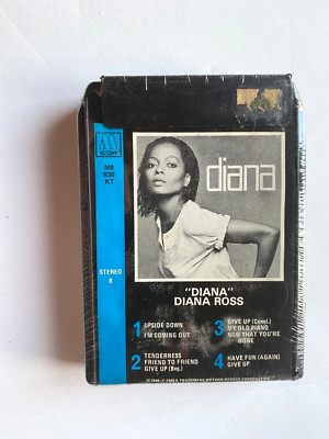 Diana Ross SELF-TITLED 1980 8 Track Tape NEW (Chic.The Supremes) RETAIL EDITION