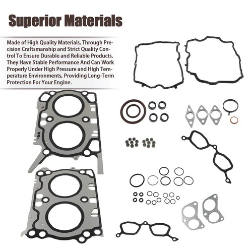 Engine Head Gasket Set Accessories For Subaru XV Crosstrek 2.0 DOHC FB20 2012-17 - Picture 2 of 9