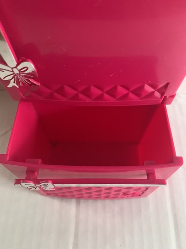 Barbie Glam Refrigerator Pink Mattel 2012 - Picture 3 of 9