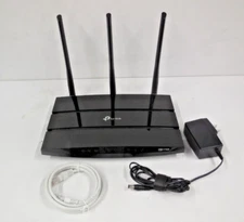 TP-Link Archer AX21 AX1800 Dual-Band Mesh Wi-Fi 6 Router Black Open Box