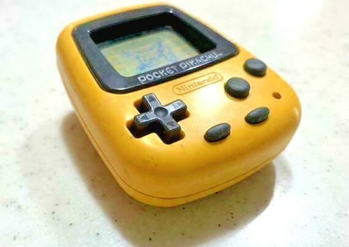 Pocket Pikachu Pokemon Nintendo Pedometer Virtual Pet Rare Working 1998 Japan - Picture 3 of 3