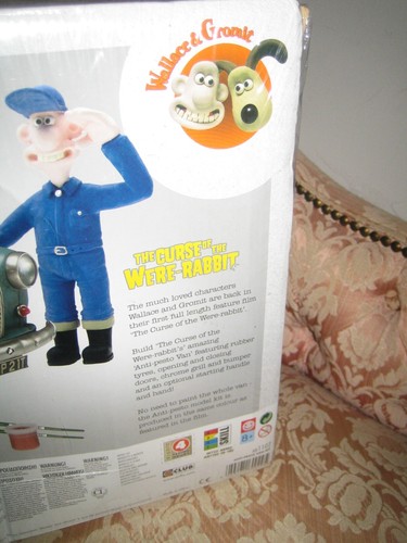 Wallace & Gromit Airfix Curse of the Were Rabbit, Anti-Pesto Van - Still Sealed - Picture 6 of 10