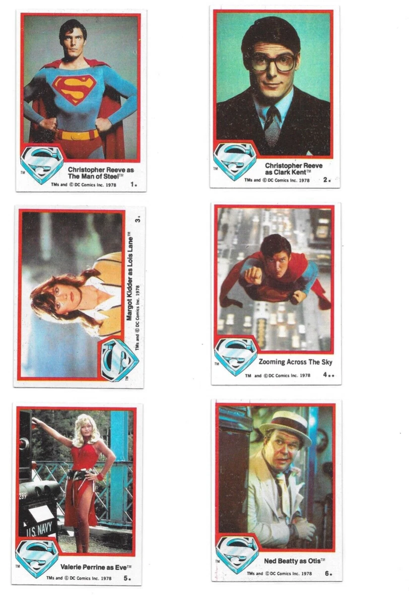 Superman The Movie Trading Cards for sale | eBay