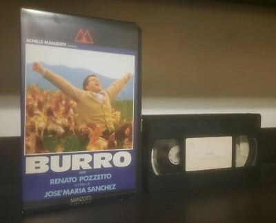 'Burro' von J. M. Sanchez (1989) [vhs] (mit Renato Pozzetto) (Manzotti Video)   