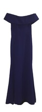 RTLS 285 BETSY  ADAM WOMENS ROYAL BONE-IN HEAVY FORMAL GOWN SZ 6P