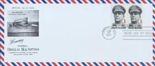 1424 DOUGLAS MacARTHUR - U/L 1st MacArthur Mem. Fd. Air Mail