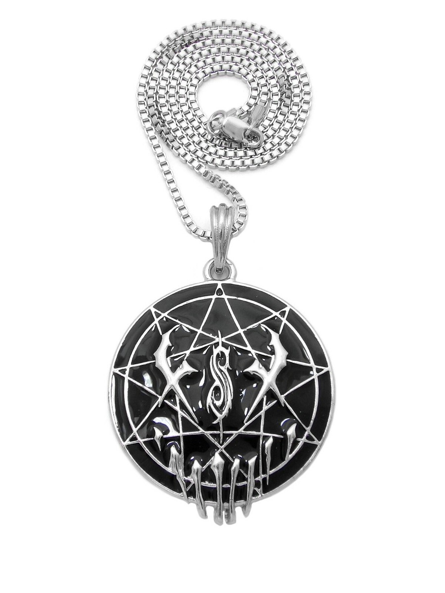 Heavy Metal Slipknot Mushroom Head Pendant 18