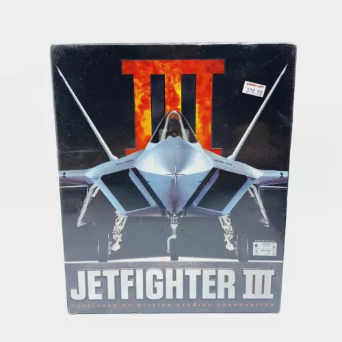 JetFighter III  MS-DOS 5.0  NIB  NEW  PC Big Box