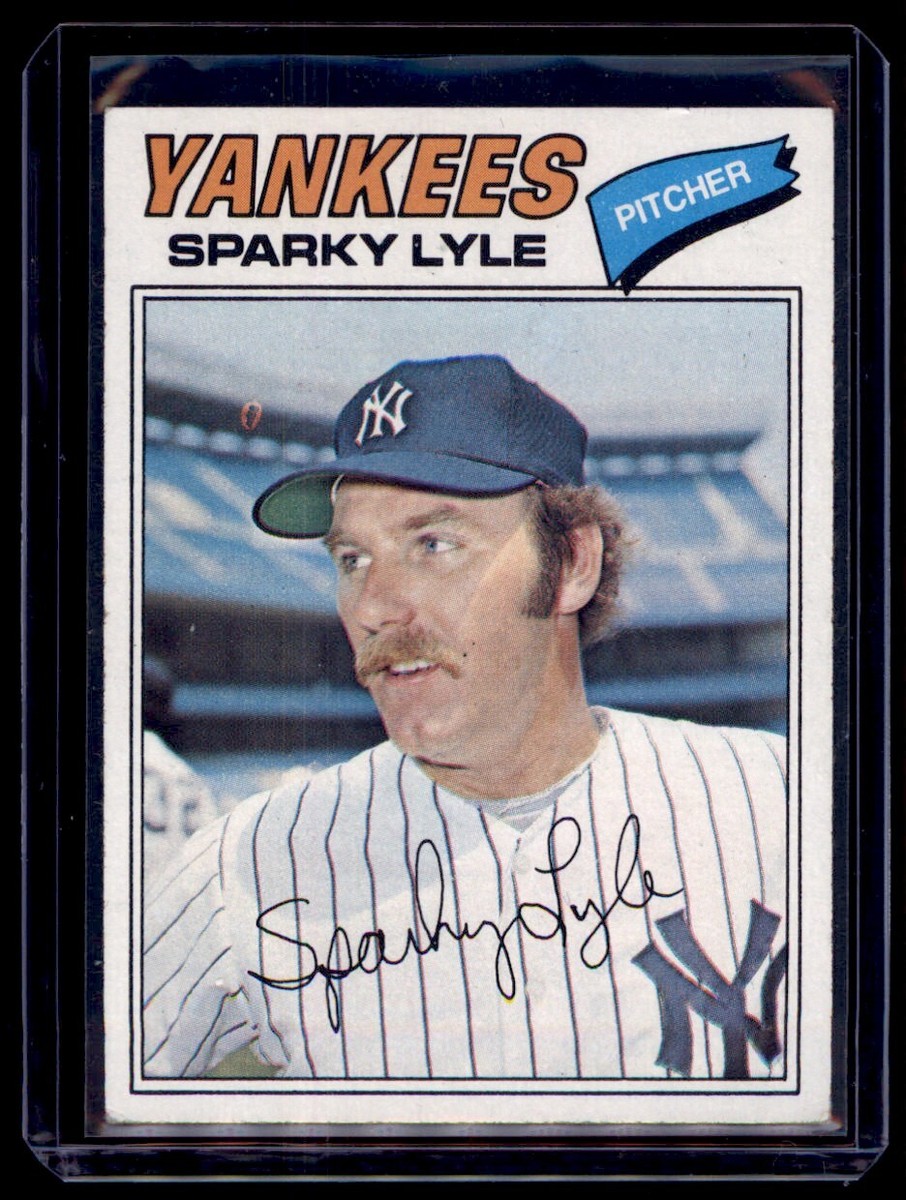 1977 Topps Sparky Lyle New York Yankees #598 2029 | eBay