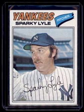 1977 Topps Sparky Lyle New York Yankees #598 2029