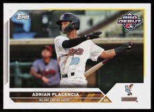 2023 Topps Pro Debut ADRIAN PLACENCIA #PD-126  Baseball  EMPIRE 66ERS