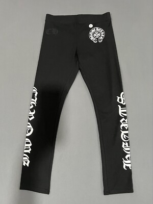 Chrome Hearts Leggings Logo×Black Msize LEGGINGS | Chrome Hearts