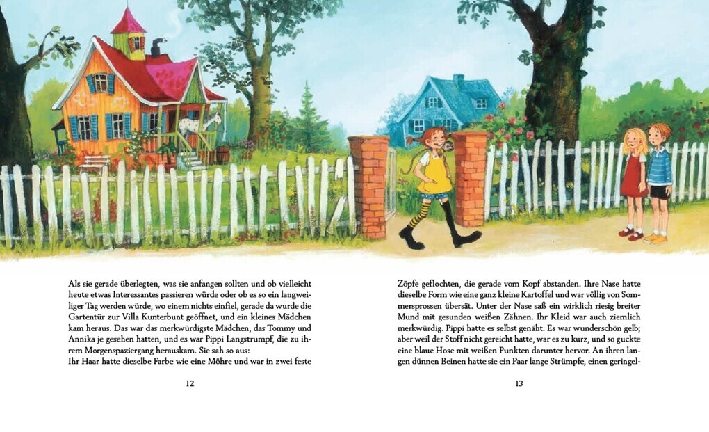 Thumbnail - Pippi Langstrumpf (farbig) | Astrid Lindgren | 2007 | Deutsch | Pippi