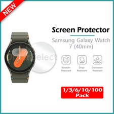 1-100 Lot LCD Clear HD Screen Protector for Android Samsung Galaxy Watch 7 40mm