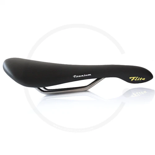 Selle Italia Flite 1990 Classic Titanium Rails Bicycle Saddle | black - NEW