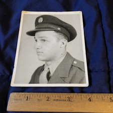 Vintage WWII era Original Photo Photograph Soldier
