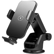 15W Wireless Car Fast Charger Dashboard Automatic Mount For iPhone 13/14 Samsung