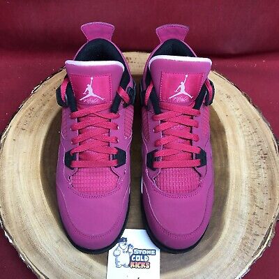 NIKE AIR JORDAN IV 4 RETRO GS VOLTAGE CHERRY PINK WHITE NIKE AIR JORDAN IV 4 RETRO GS VOLTAGE CHERRY PINK WHITE