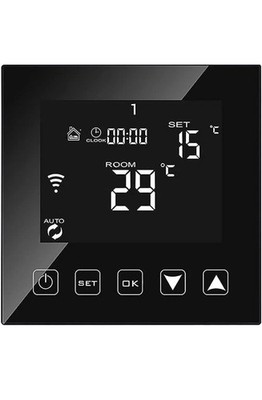 KETOTEK Smart WiFi-Thermostat für Gas-/Wasserkessel-Fußbodenheizung, 3 A........