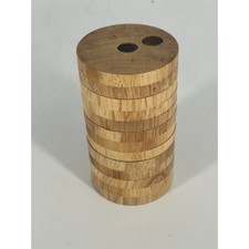 Vintage Naef Barrel Wooden Puzzle Kurt Naef Swiss Design Brain Teaser