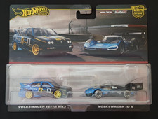 VOLKSWAGEN JETTA MK3 + VOLKSWAGEN ID R   Pack 2 Hot Wheels 1/64