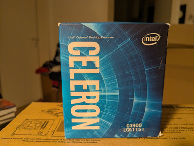 Intel Celeron G4900 3,10GHz Dual-Core LGA1151 Prozessor (BX80684G4900)