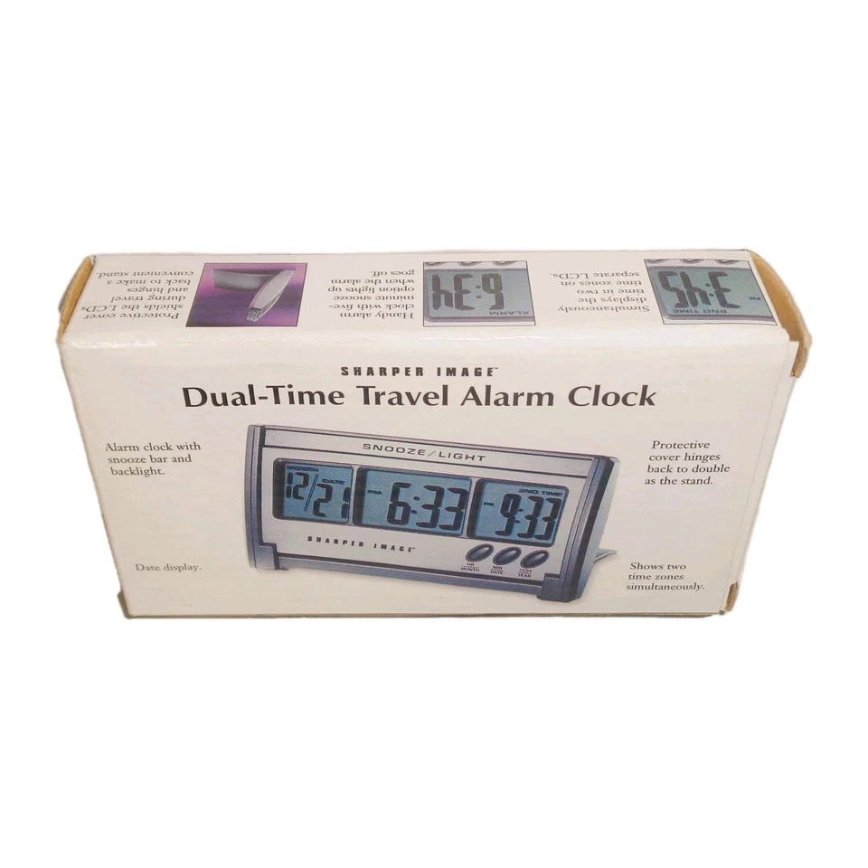 Juego de 2 Radio Despertador Portátil Imagen Más Nítida - Chupete de Viaje 20 Nuevo y Usado Foto 2 de 4