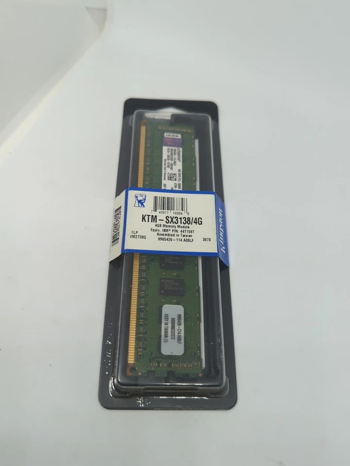 Kingston 4GB DDR3 1333MHz CL9 RAM Registered RDIMM - Image 2 of 4