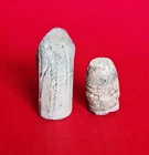 VINTAGE AUTHENTIC LOT OF 2 CIVIL WAR LEAD BULLETS