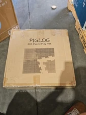 PIGLOG Baby Foam Play Mat 72x48 Bohemia Interlocking Tiles Toddler Ind