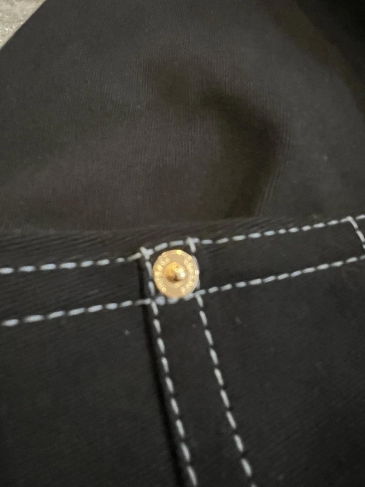VERSACE ABBIGLIAMENTO Gabardine Single breasted Coat In Black Men Sz 54 $2825 image 5