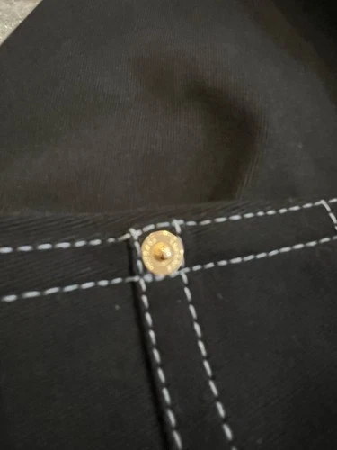 VERSACE ABBIGLIAMENTO Gabardine Single breasted Coat In Black Men Sz 54 $2825 image 5