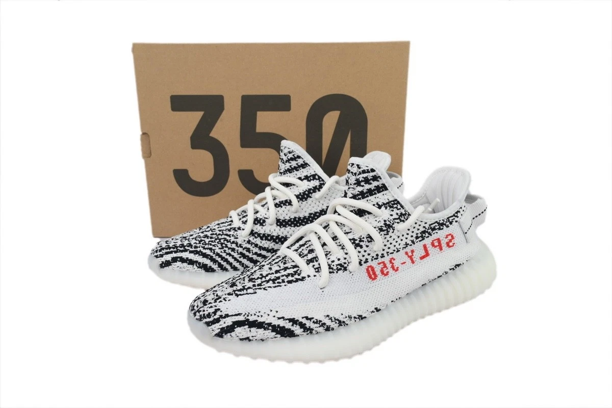 Preços baixos em Yeezy 350 V2 Zebra Boost White | eBay
