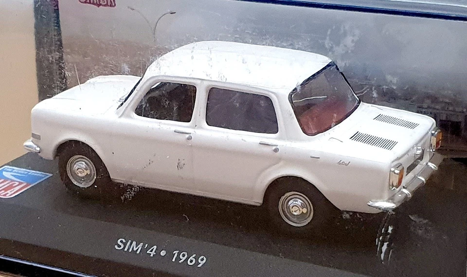 Altaya 1/43 Scale Diecast 71025H - 1969 Simca Sim' 4 - White - Image 2 of 4