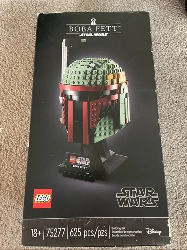 LEGO Star Wars 75277 Boba Fett Helmet Collectible Block Building Set
