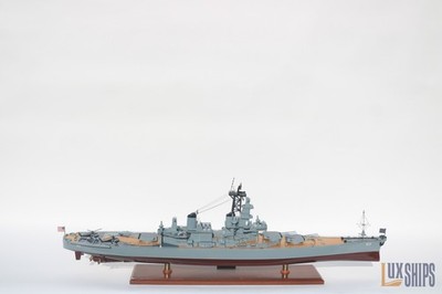 USS Missouri 1990 Battleship Scale Model - 100cm Wooden Display Ship