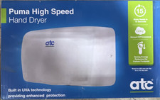 ATC Puma High Speed Hand Dryer Z-2000 M Stainless Steel 220-240V 72dB UVA